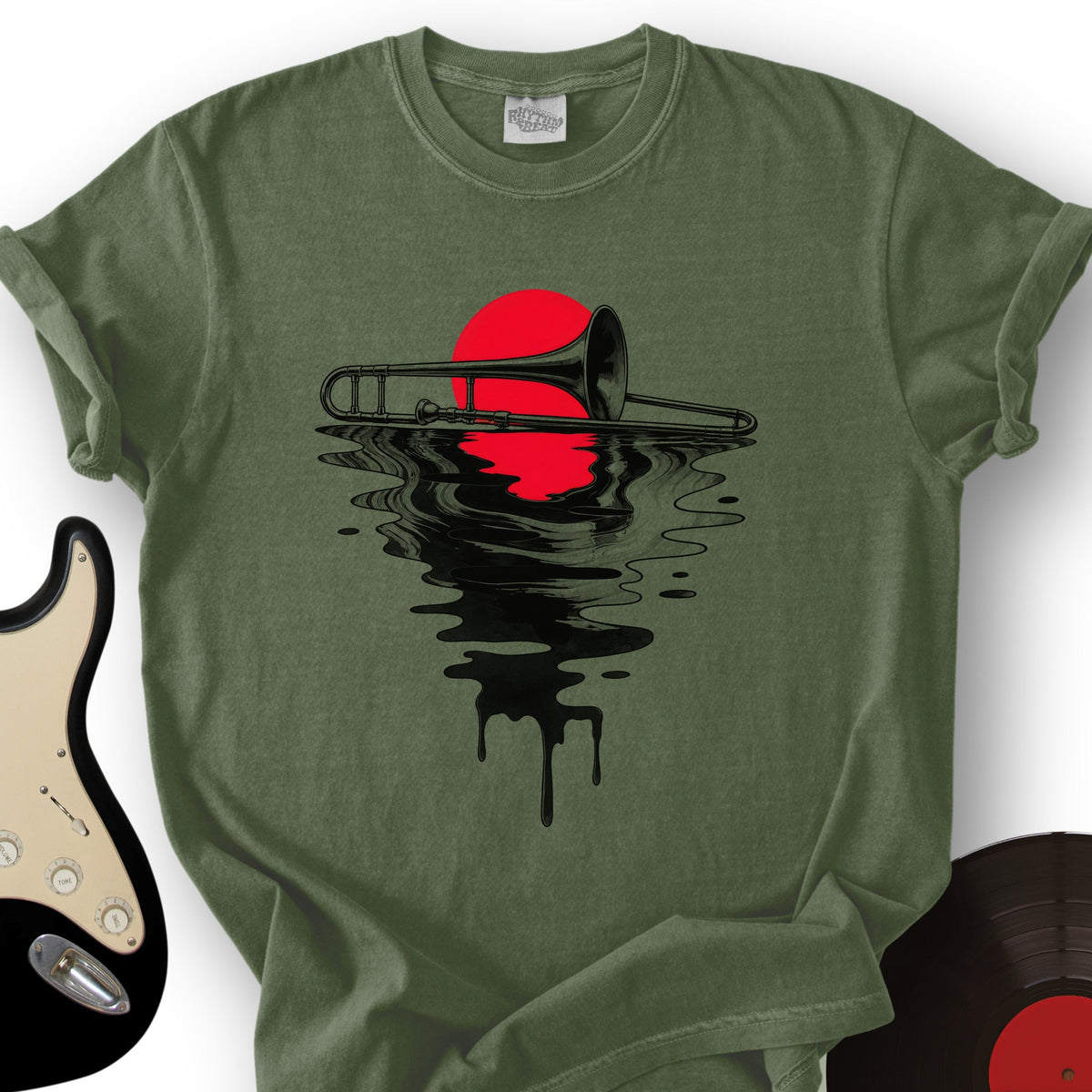 Melting Trombone T-Shirt product image 5