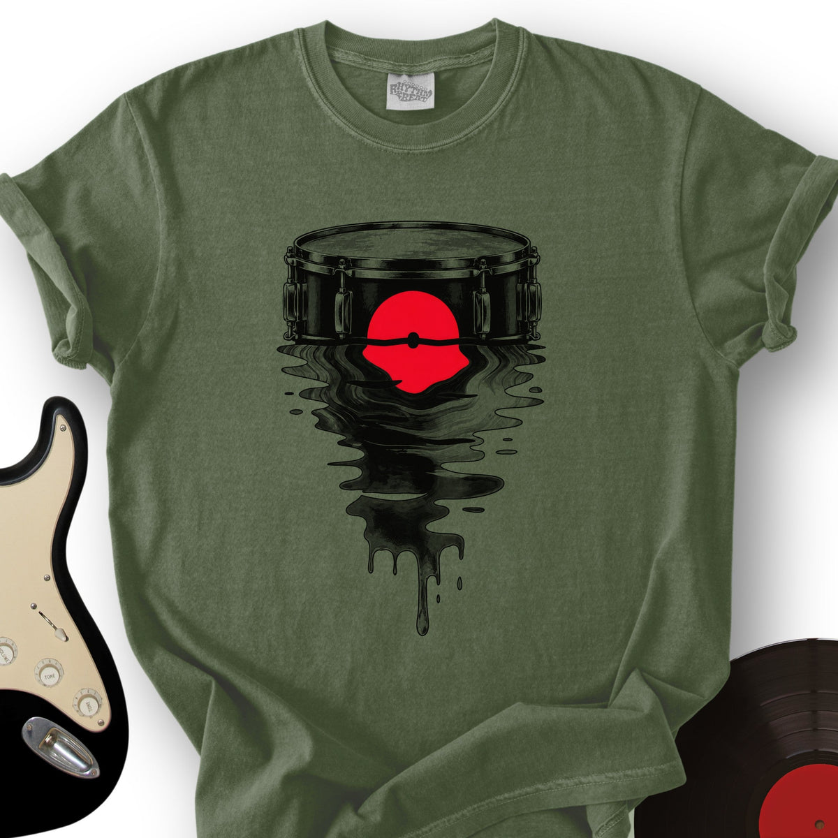 Melting Drum T-Shirt product image 2