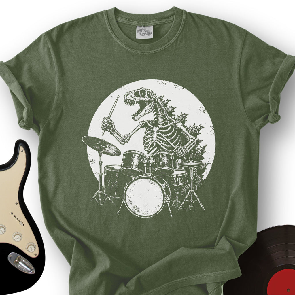 Dinosaur Drummer T-Shirt product image 3