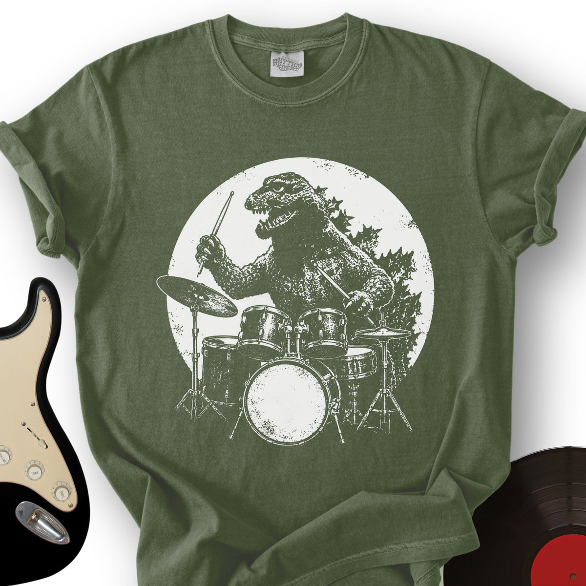 Kaiju Drummer T-Shirt product image 6