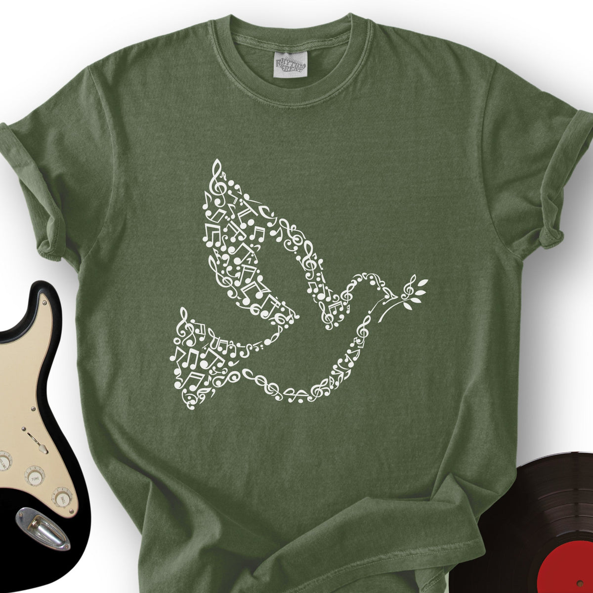 Notes Dove T-Shirt product image 3