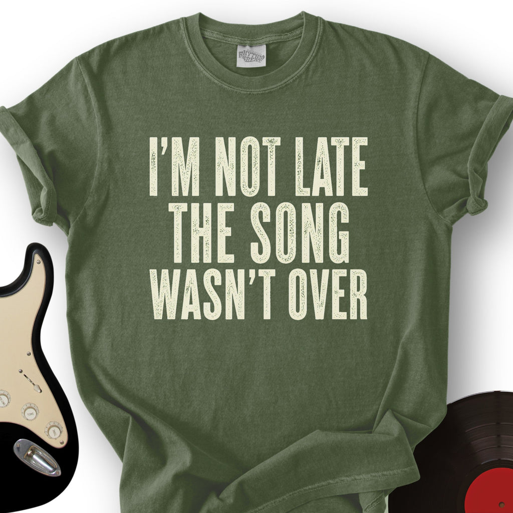 Song Wasn't Over T-Shirt product image 5