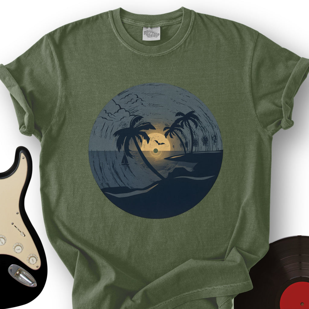 Moonlit Shoreline Spin T-Shirt product image 3