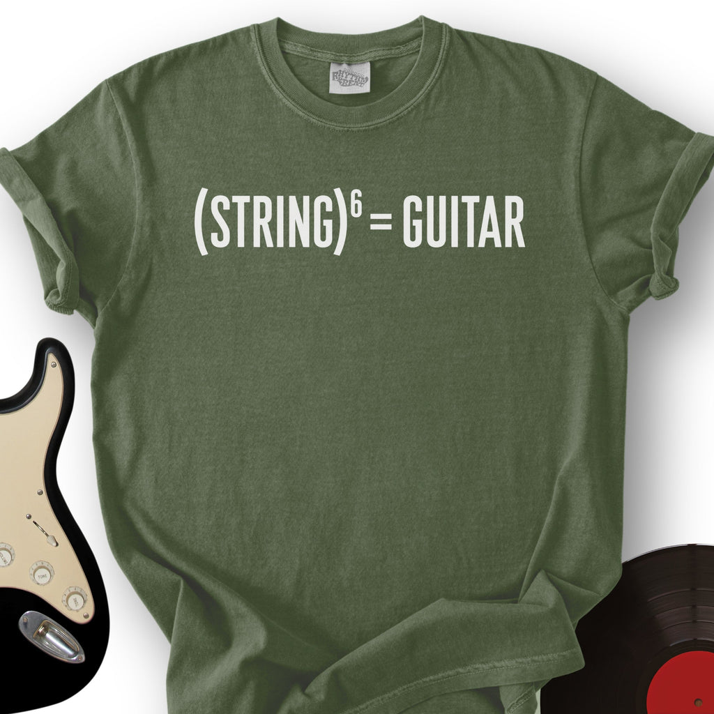 Six String Equation T-Shirt product image 3