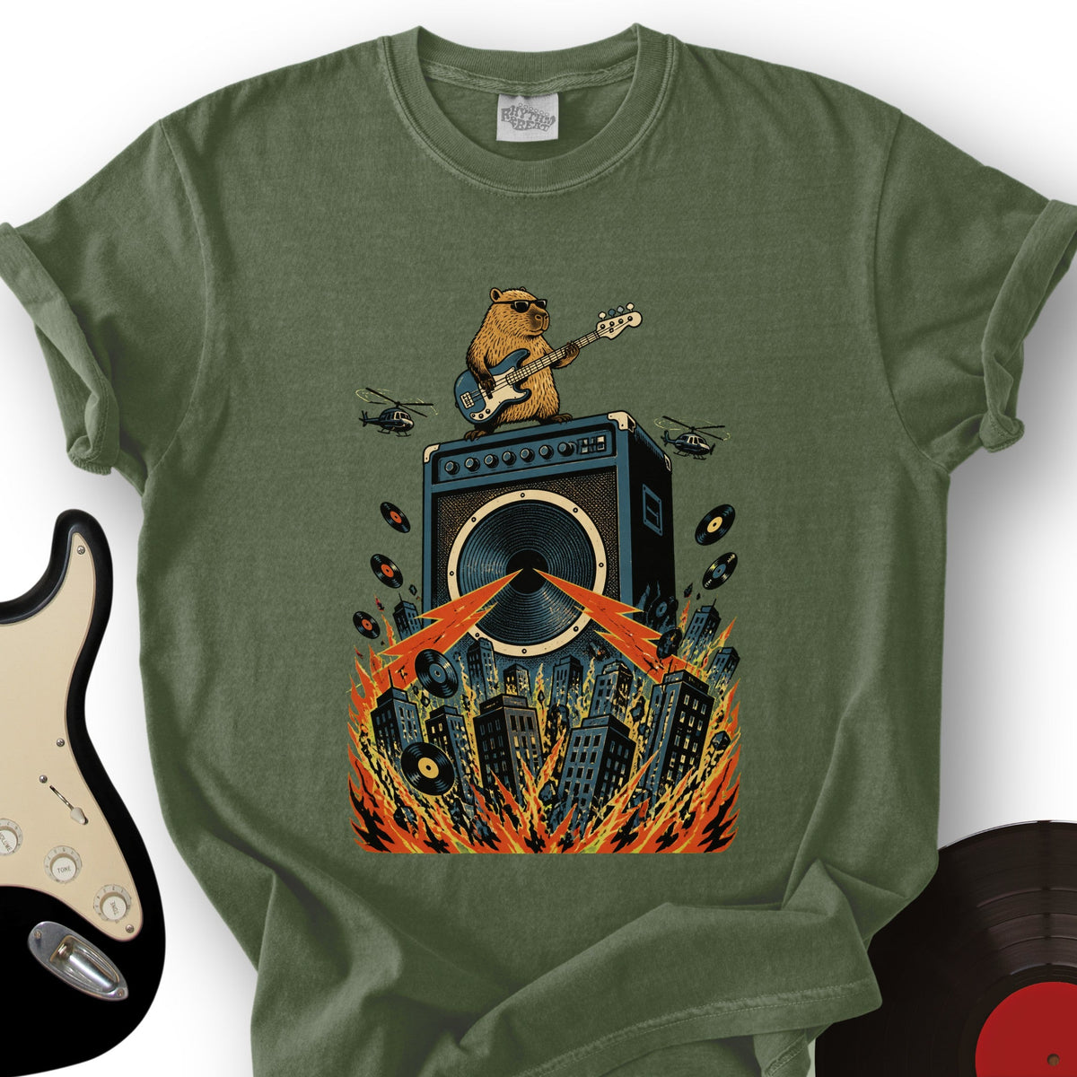 Capybara Amplified T-Shirt product image 8