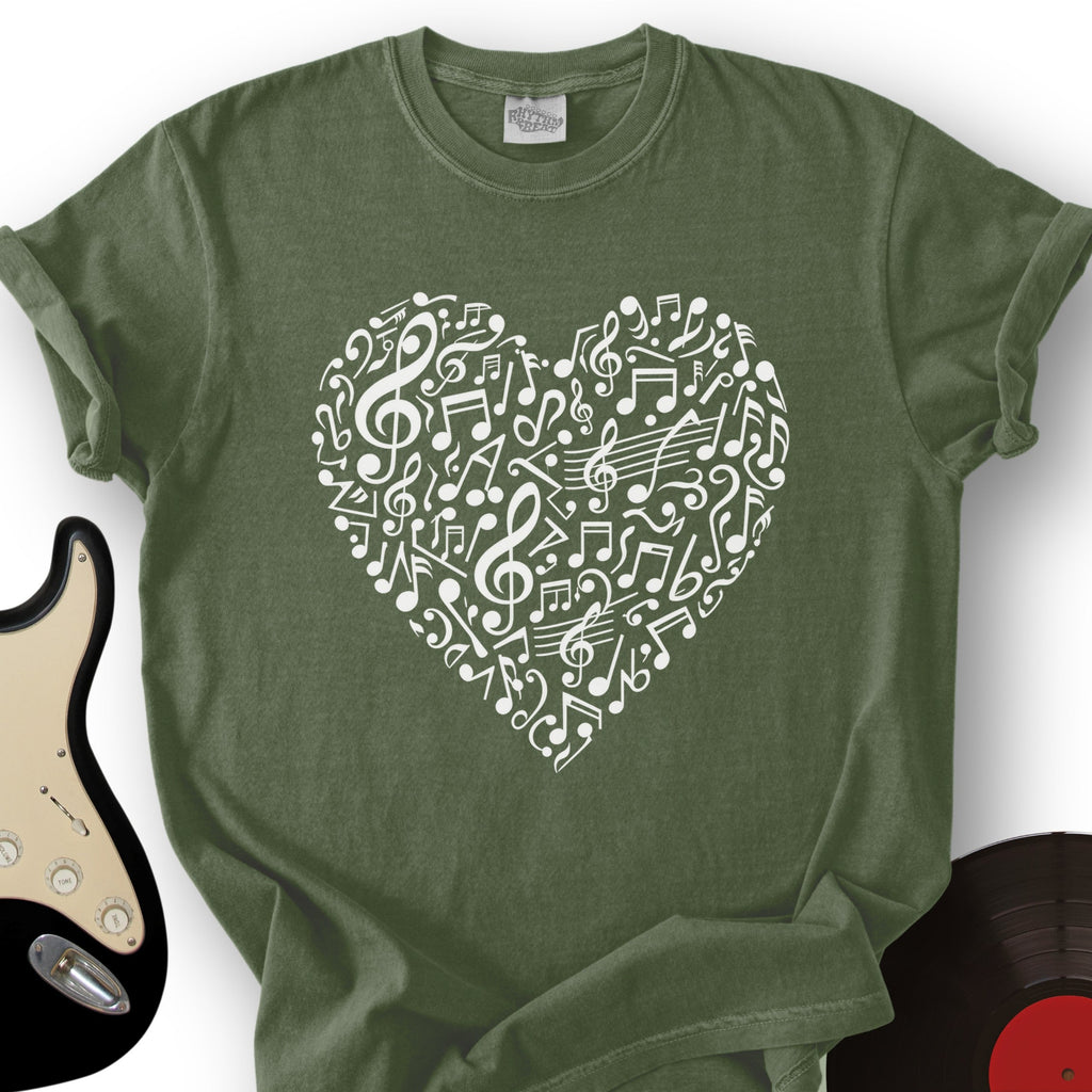 Heartbeat Music T-Shirt product image 5