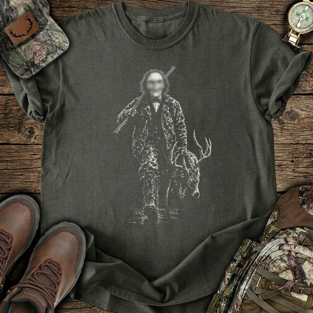 Masked Buck Reaper T-Shirt product image 7