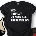 All These Violins T-Shirt product image 1