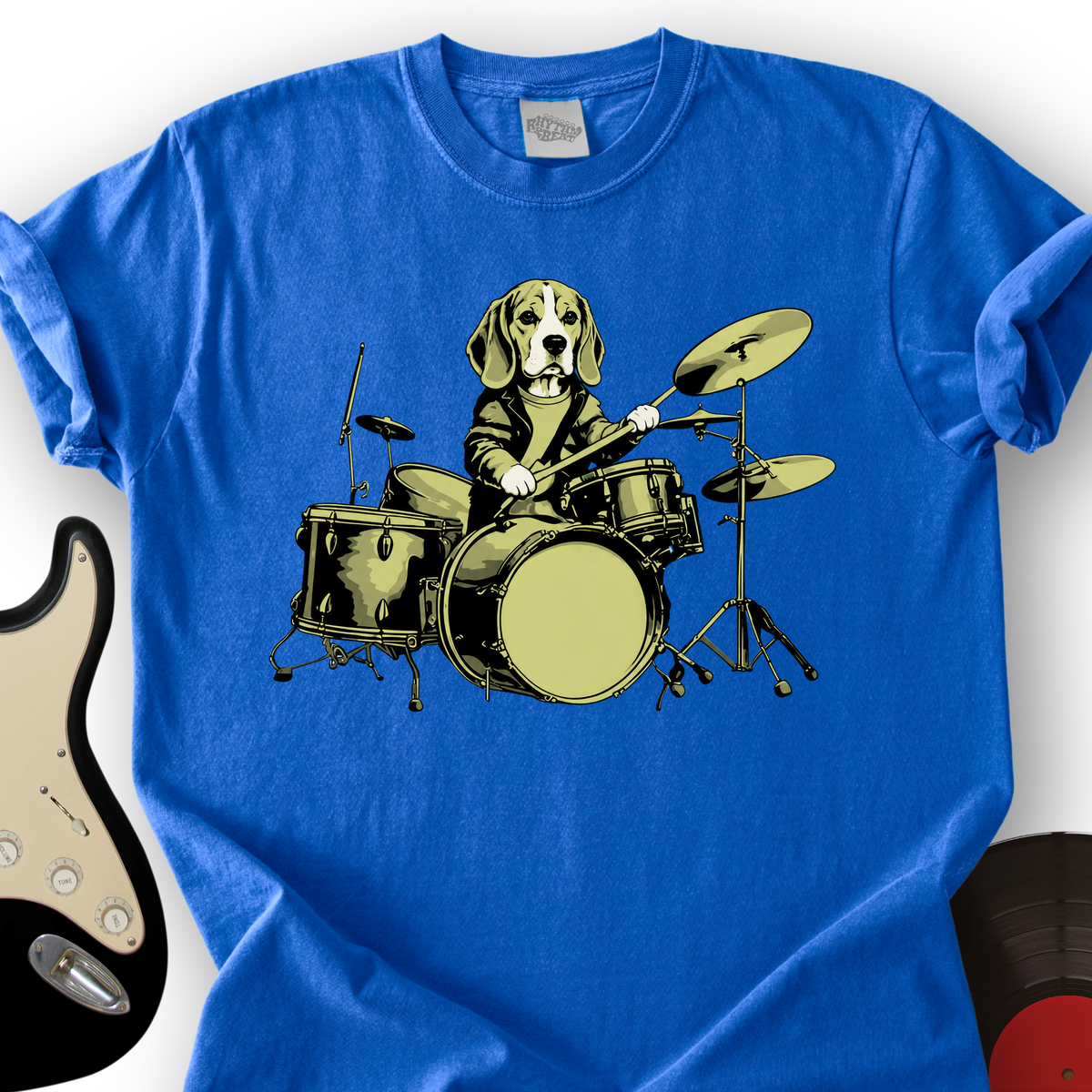 Beagle Drummer T-Shirt product image 2