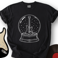 Guitar Snow Globe T-Shirt product image 1