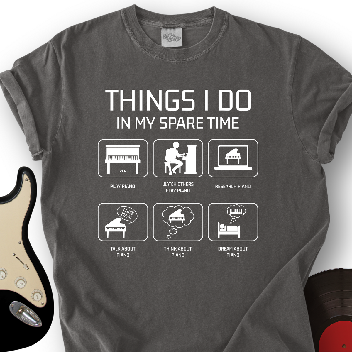 Spare Time Keys T-Shirt product image 2
