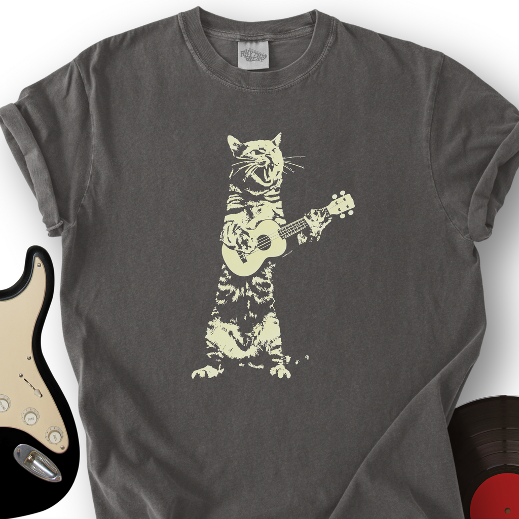 Ukulele Cat T-Shirt product image 2