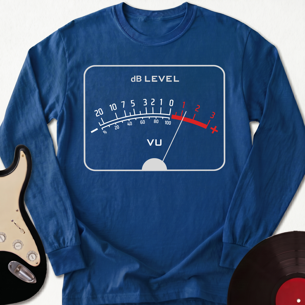 Vu Meter Decibels Long Sleeve