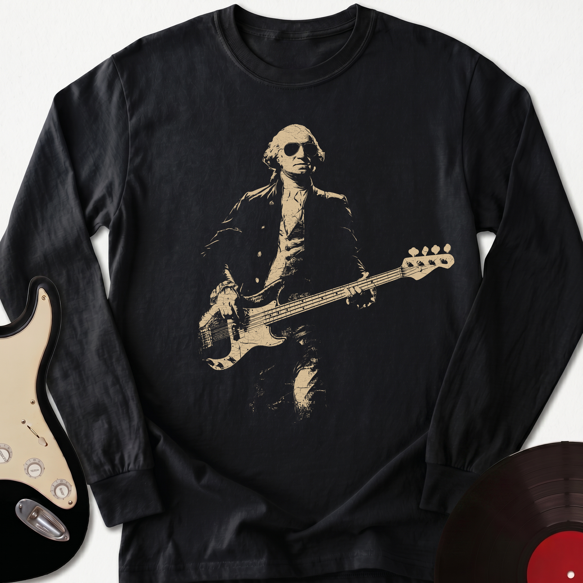 Washington Bass Face Long Sleeve