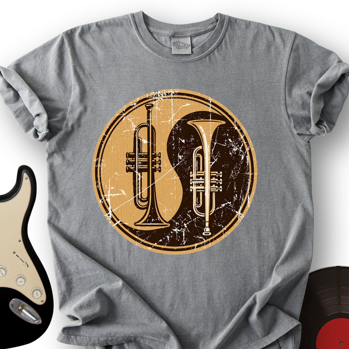 Yin Yang Trumpets T-Shirt product image 1