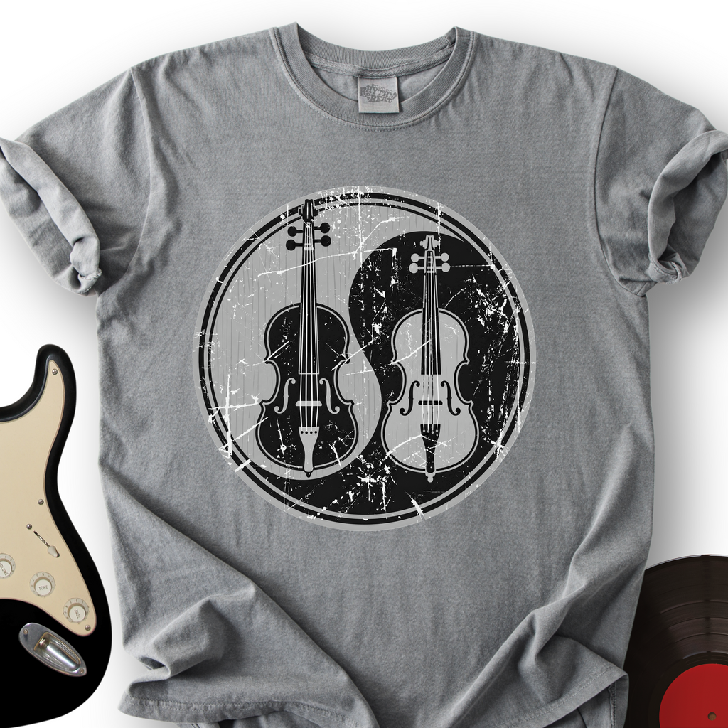 Yin Yang Violins T-Shirt product image 1