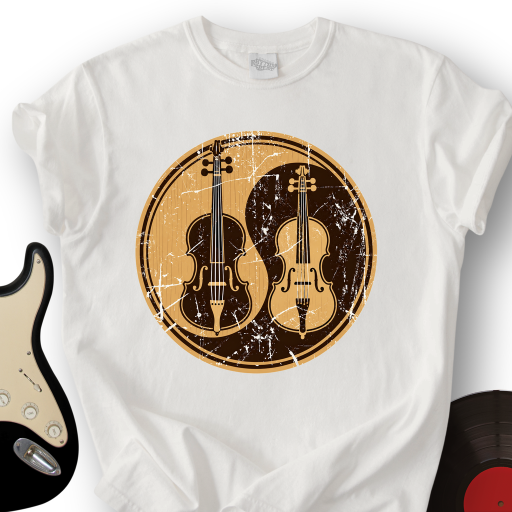 Yin Yang Violins T-Shirt product image 3