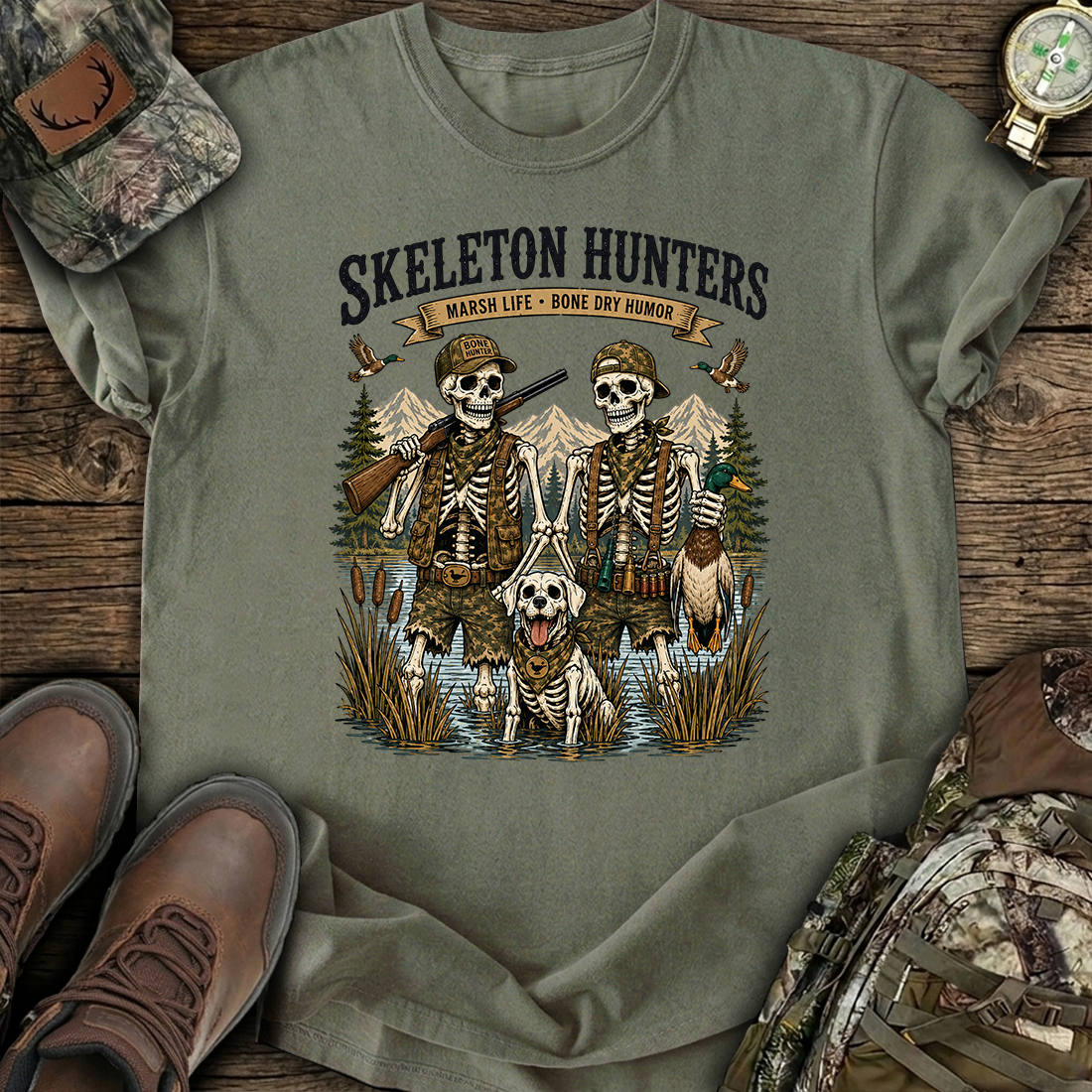Bone Dry Hunters T-Shirt product image 7