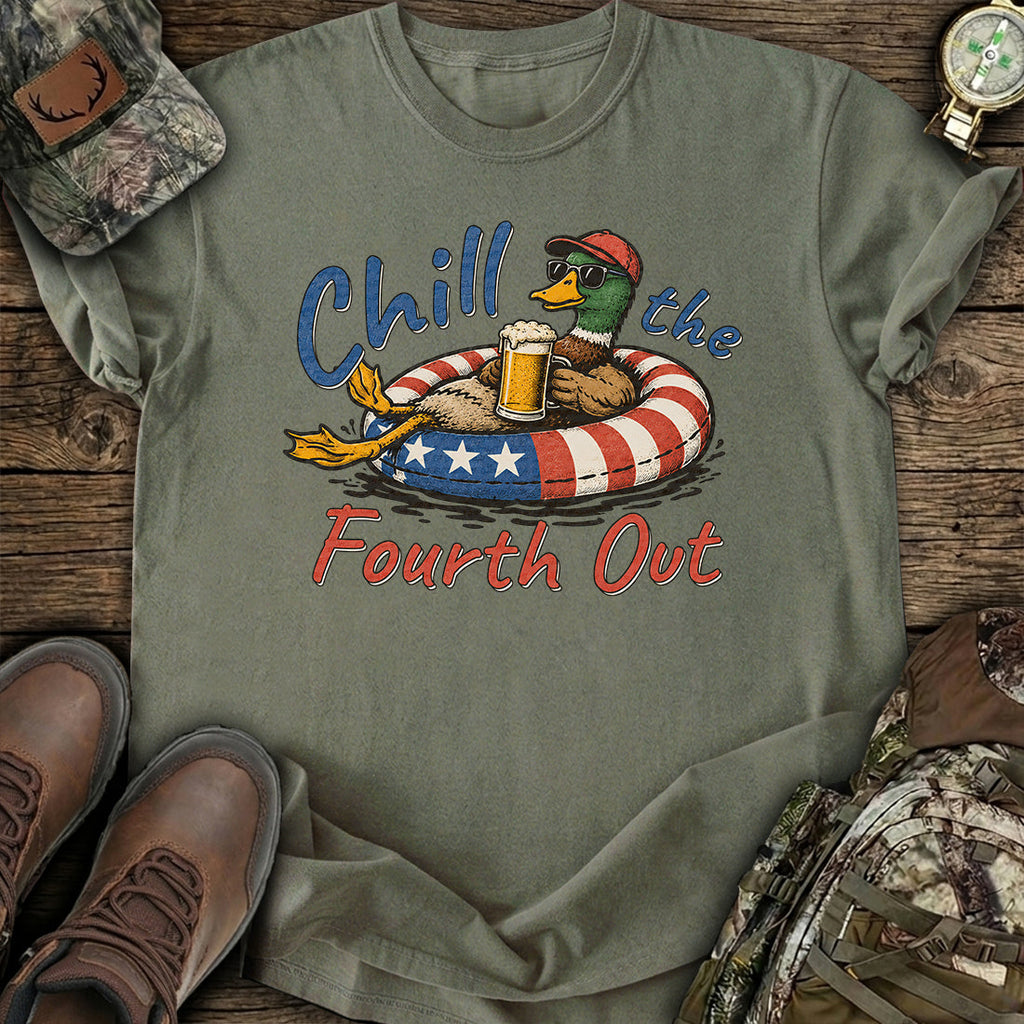 Chill Fourth Duck T-Shirt product image 6