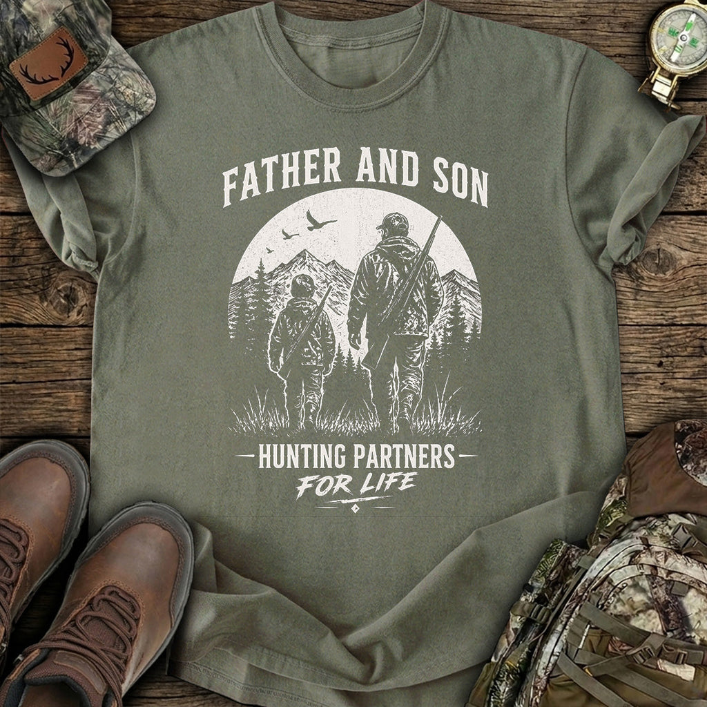 Father Son Hunting Partners T-Shirt product image 6