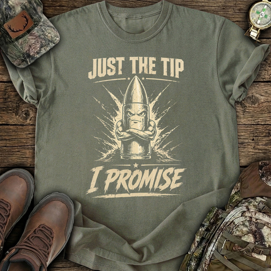 Funny Bullet Joke T-Shirt product image 6