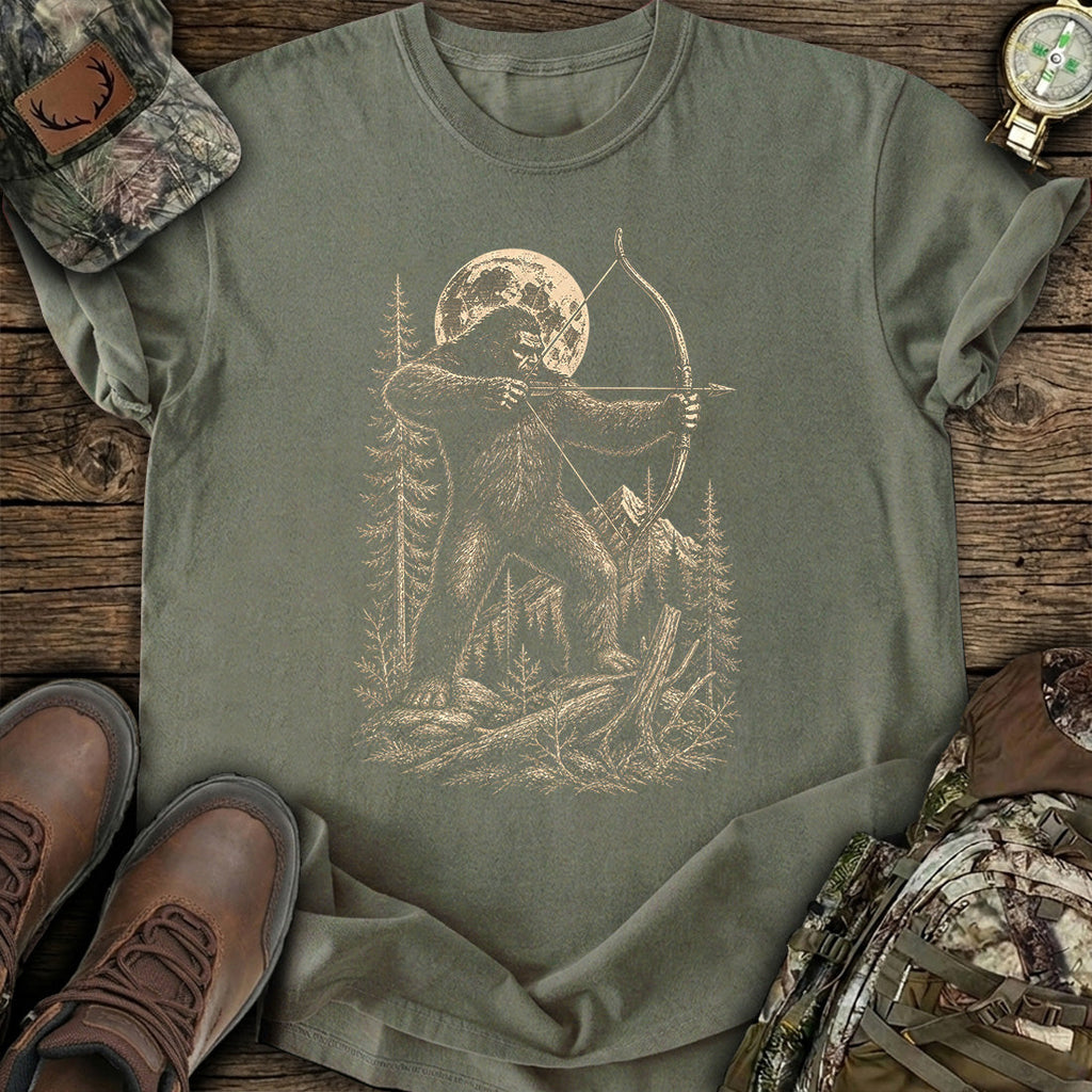 Bigfoot Archer Hunting T-Shirt product image 6