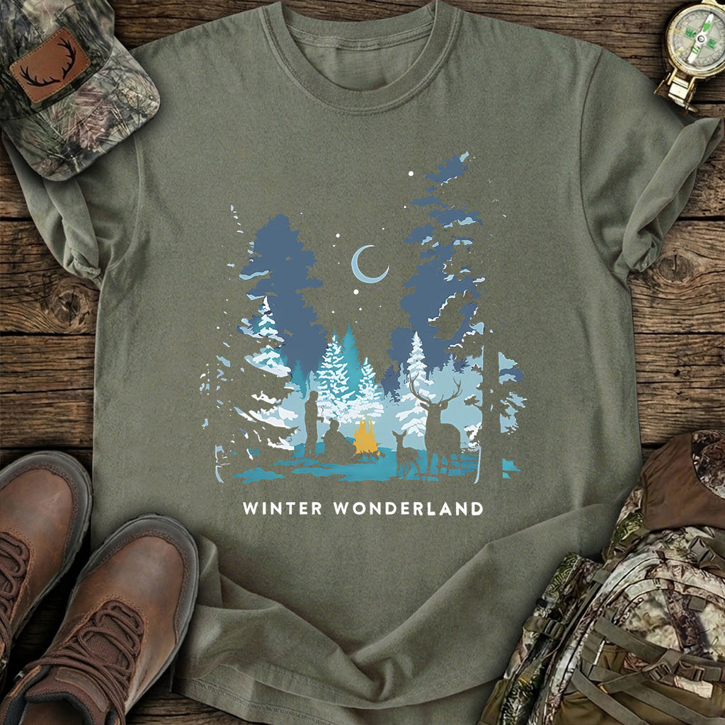 Winter Deer Camp T-Shirt product image 7