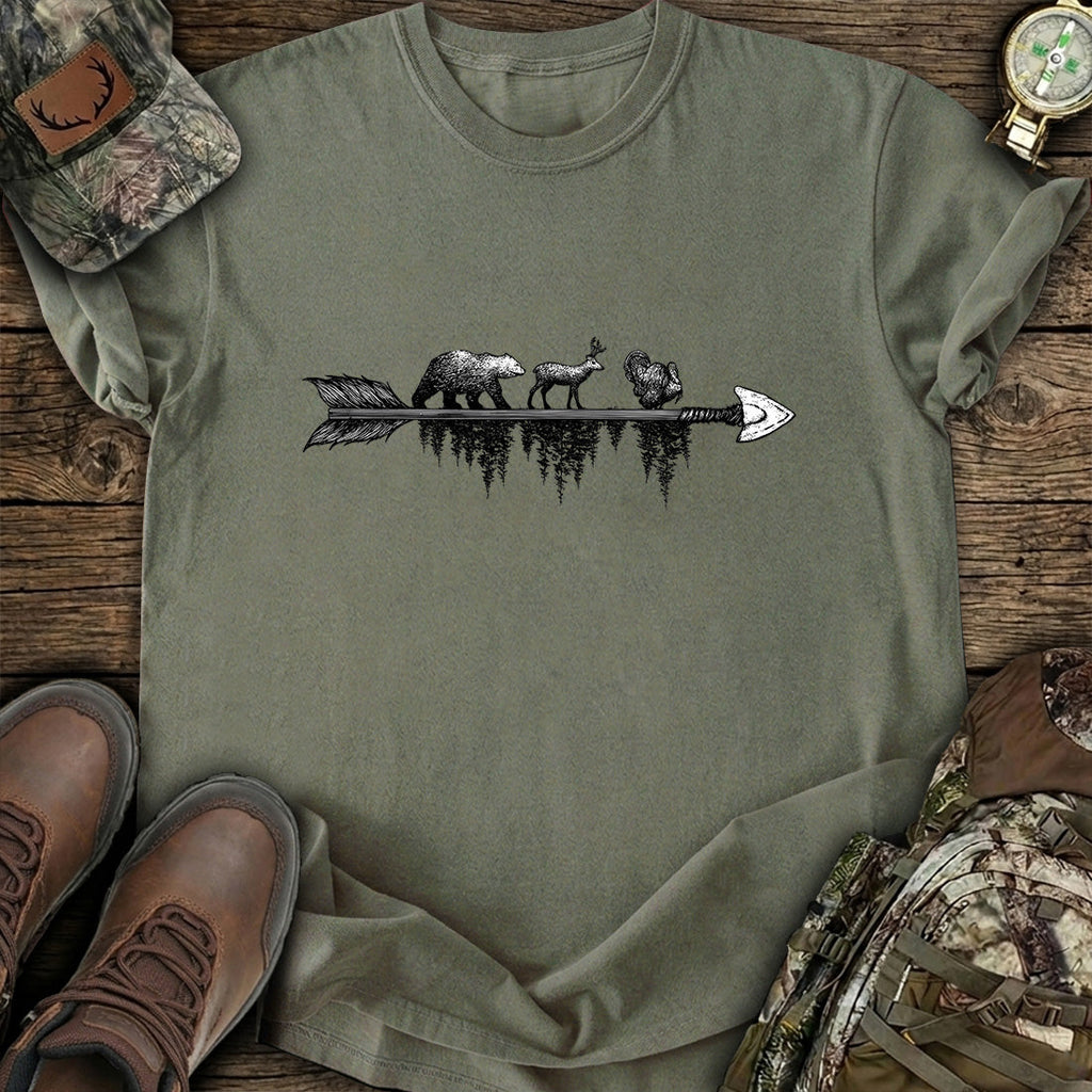 Hunting Arrow Wildlife T-Shirt product image 1