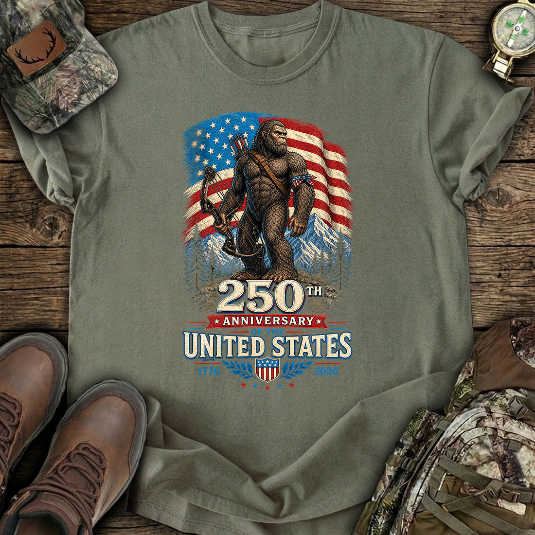 Bigfoot USA 250th T-Shirt product image 5