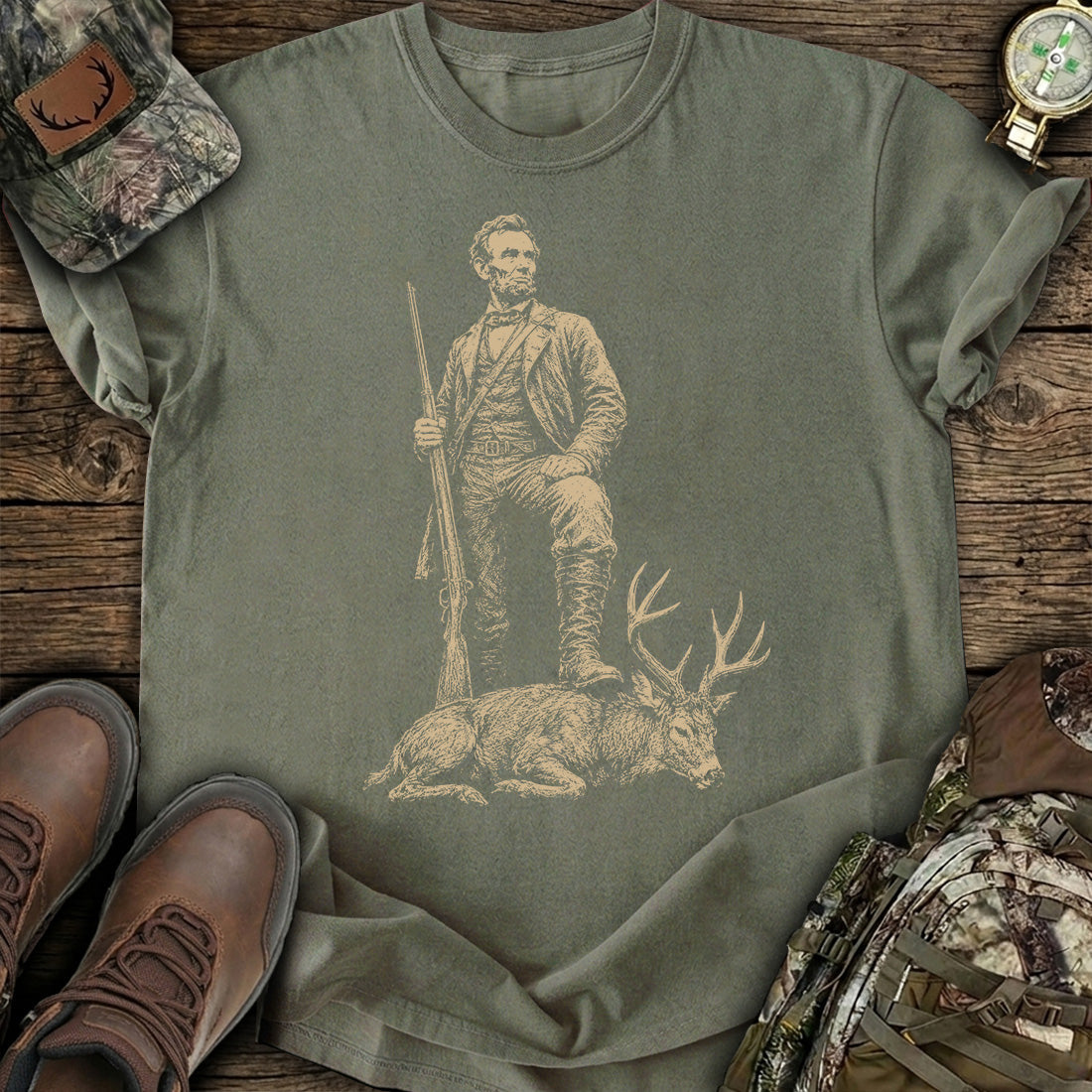 Frontier Buck Hunter T-Shirt product image 7