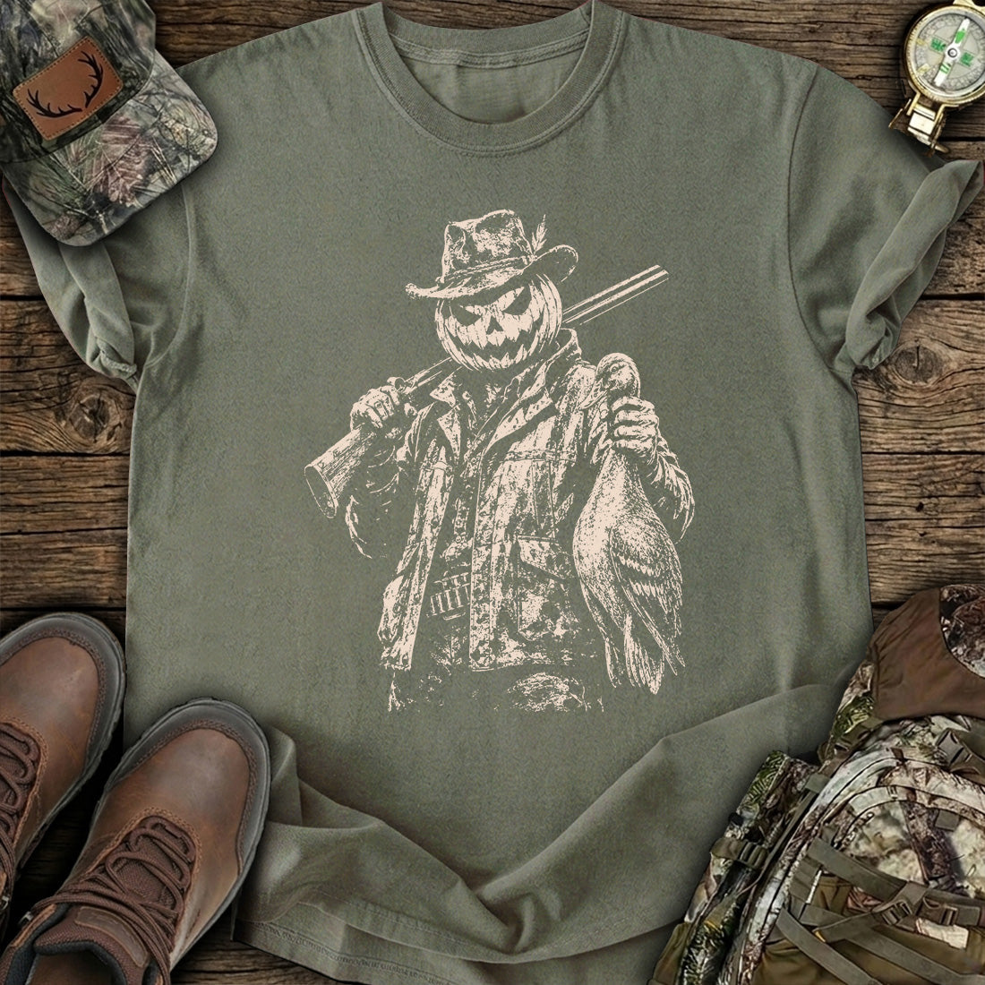 Pumpkin Reaper Hunt T-Shirt product image 3