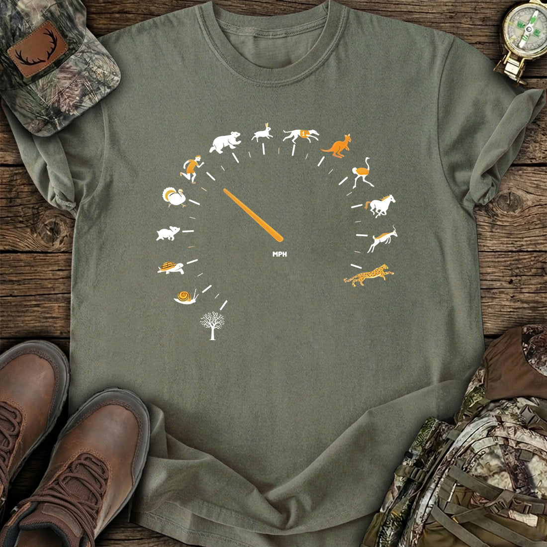 Animal Speed Evolution T-Shirt product image 6