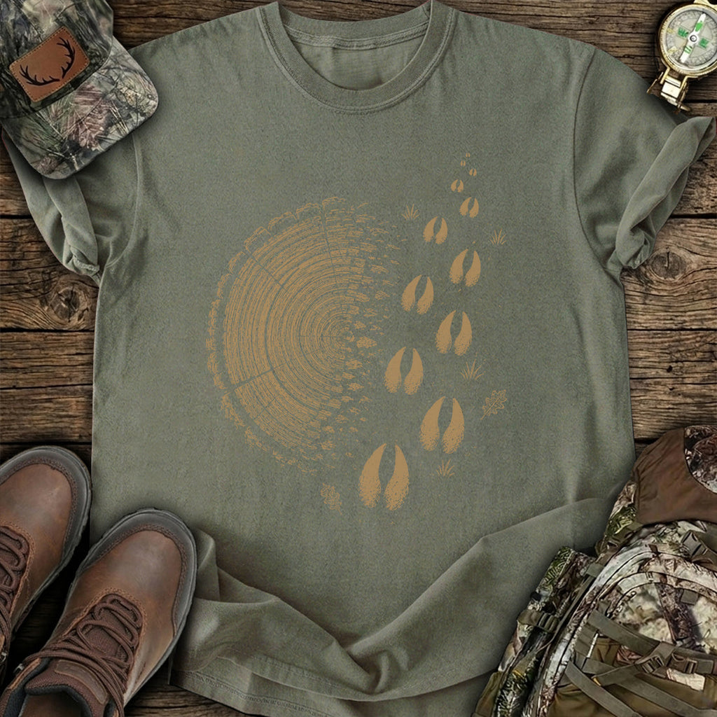 Hoofprint Heart Trail T-Shirt product image 6