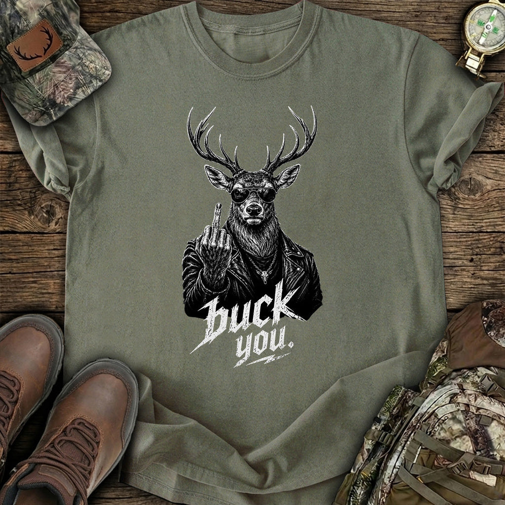 Buck You Deer Funny T-Shirt product image 6