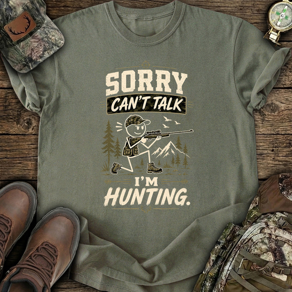 Sorry I'm Hunting T-Shirt product image 2