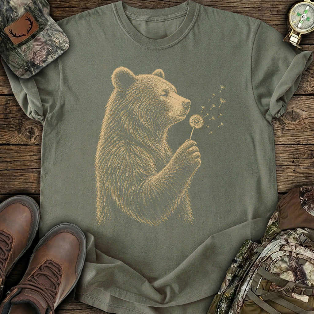 Cute Bear Dandelion T-Shirt product image 6