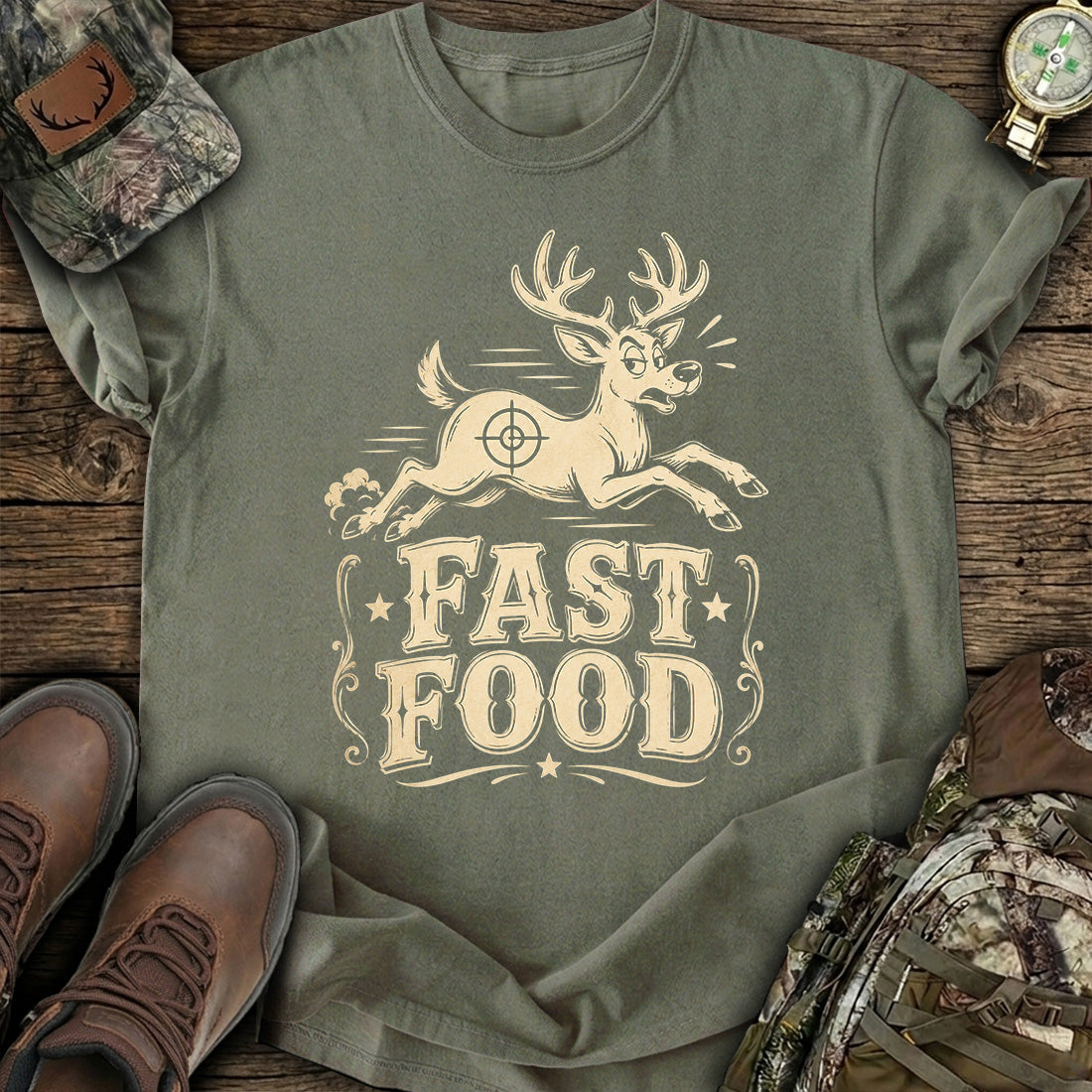 Funny Deer Hunting T-Shirt product image 7