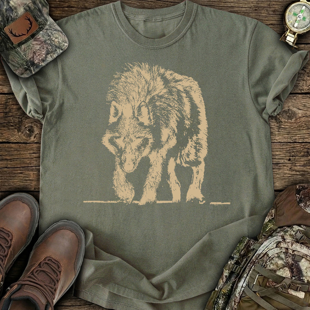 Wild Wolf Hunter T-Shirt product image 4