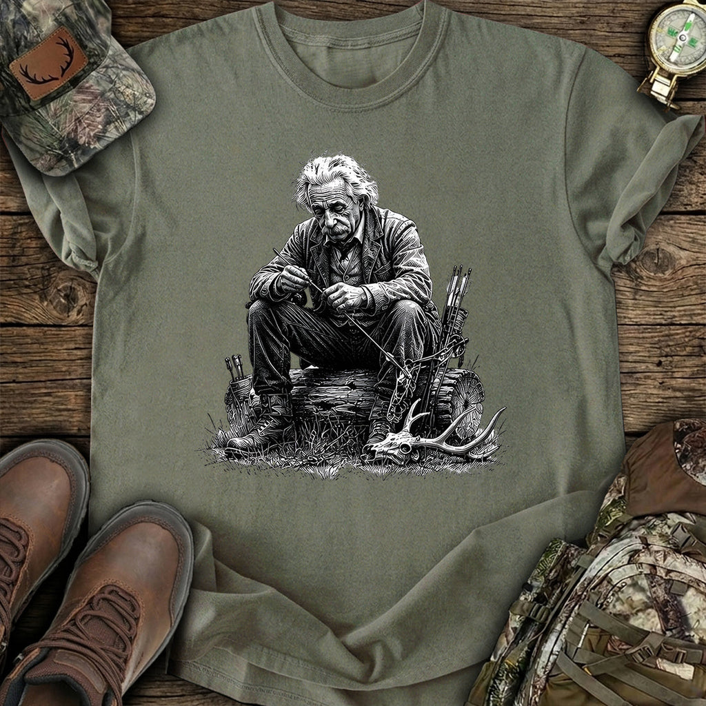 Einstein Genius Hunt Theory T-Shirt product image 3