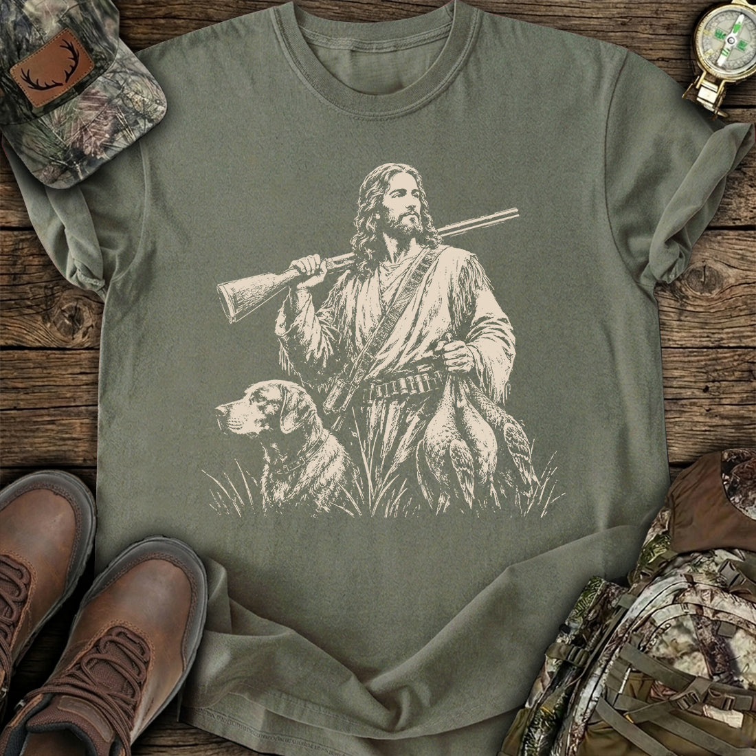 Holy Hunt Companion T-Shirt product image 4