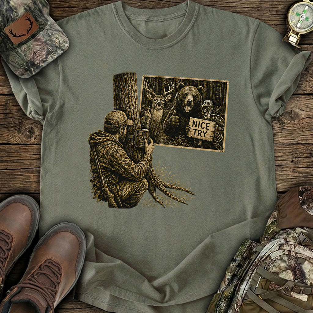 Trailcam Got Played T-Shirt product image 7