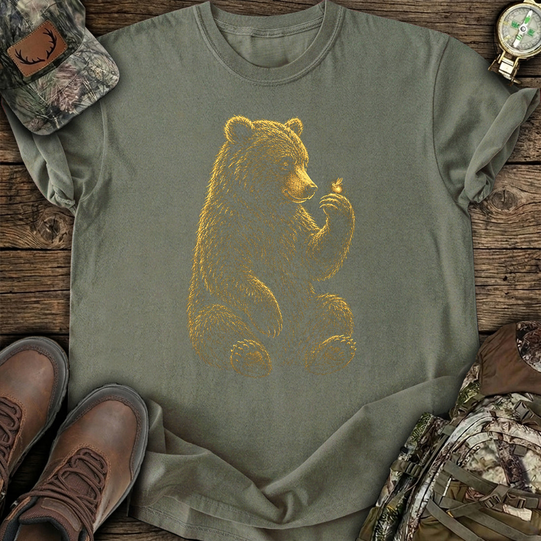 Gentle Bear Spirit T-Shirt product image 5