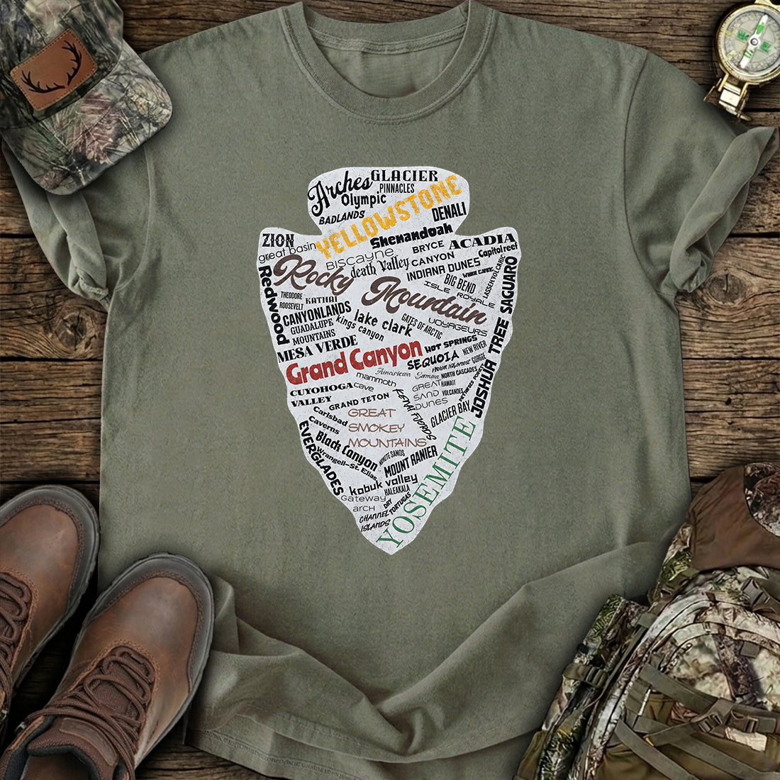 Wanderlust Parks T-Shirt product image 7
