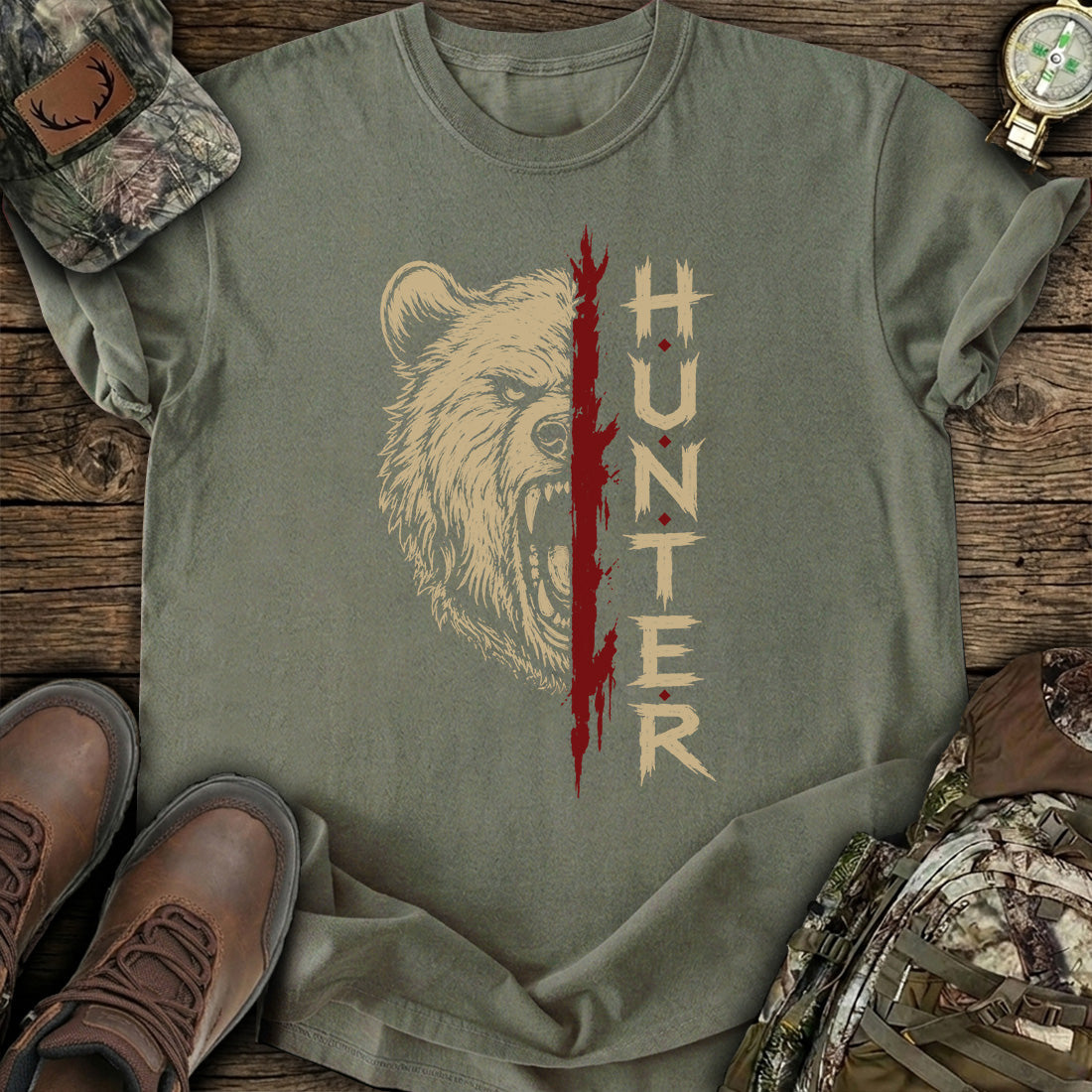 Bear Hunter T-Shirt product image 7