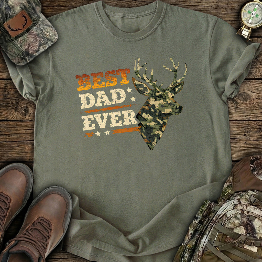 Best Dad Ever Deer T-Shirt product image 4