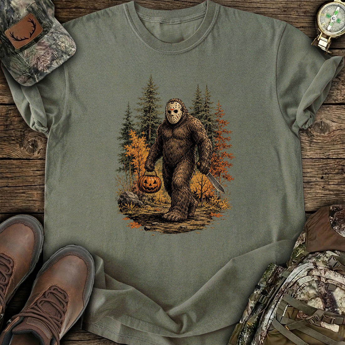 Haunted Bigfoot T-Shirt product image 2