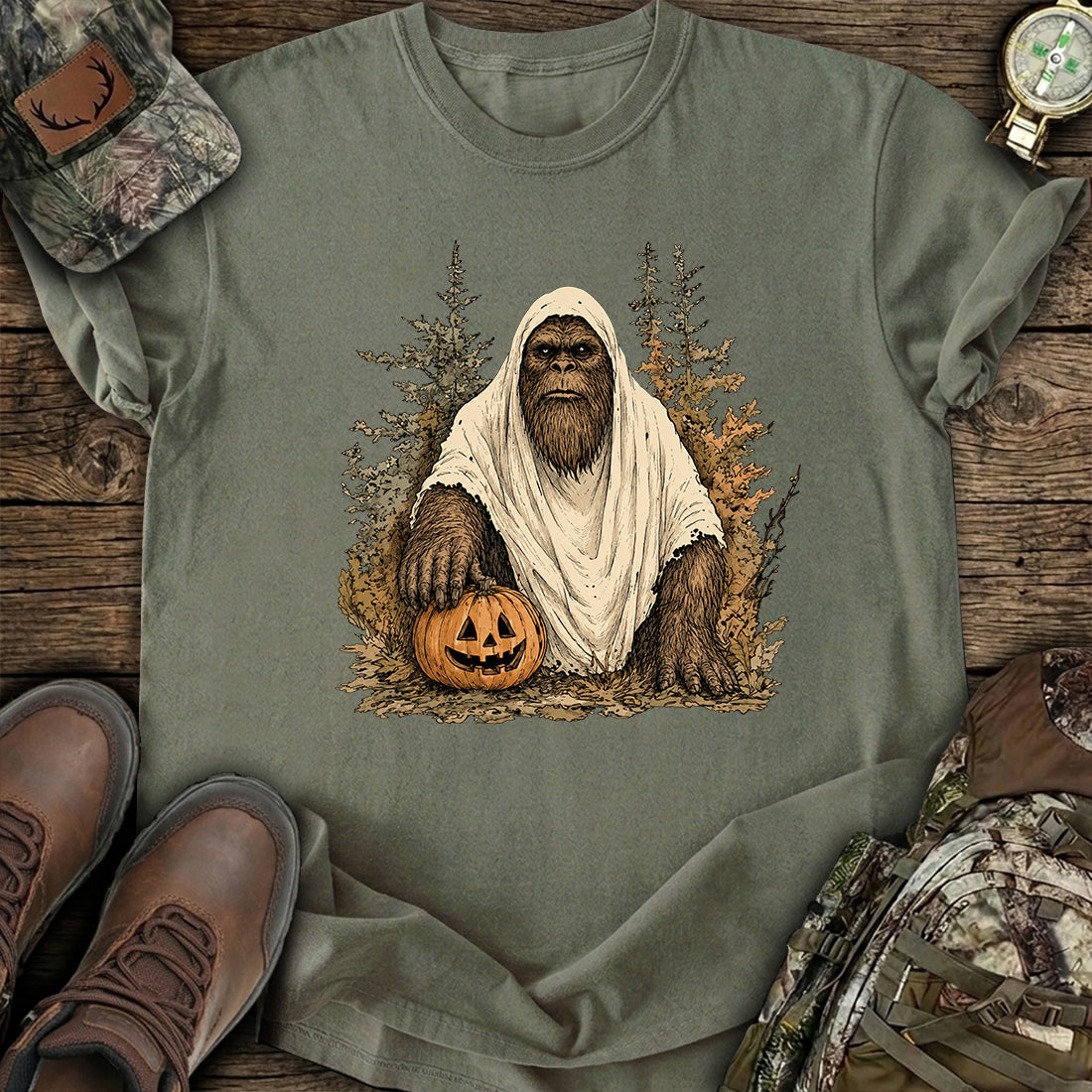 Ghost Bigfoot T-Shirt product image 2