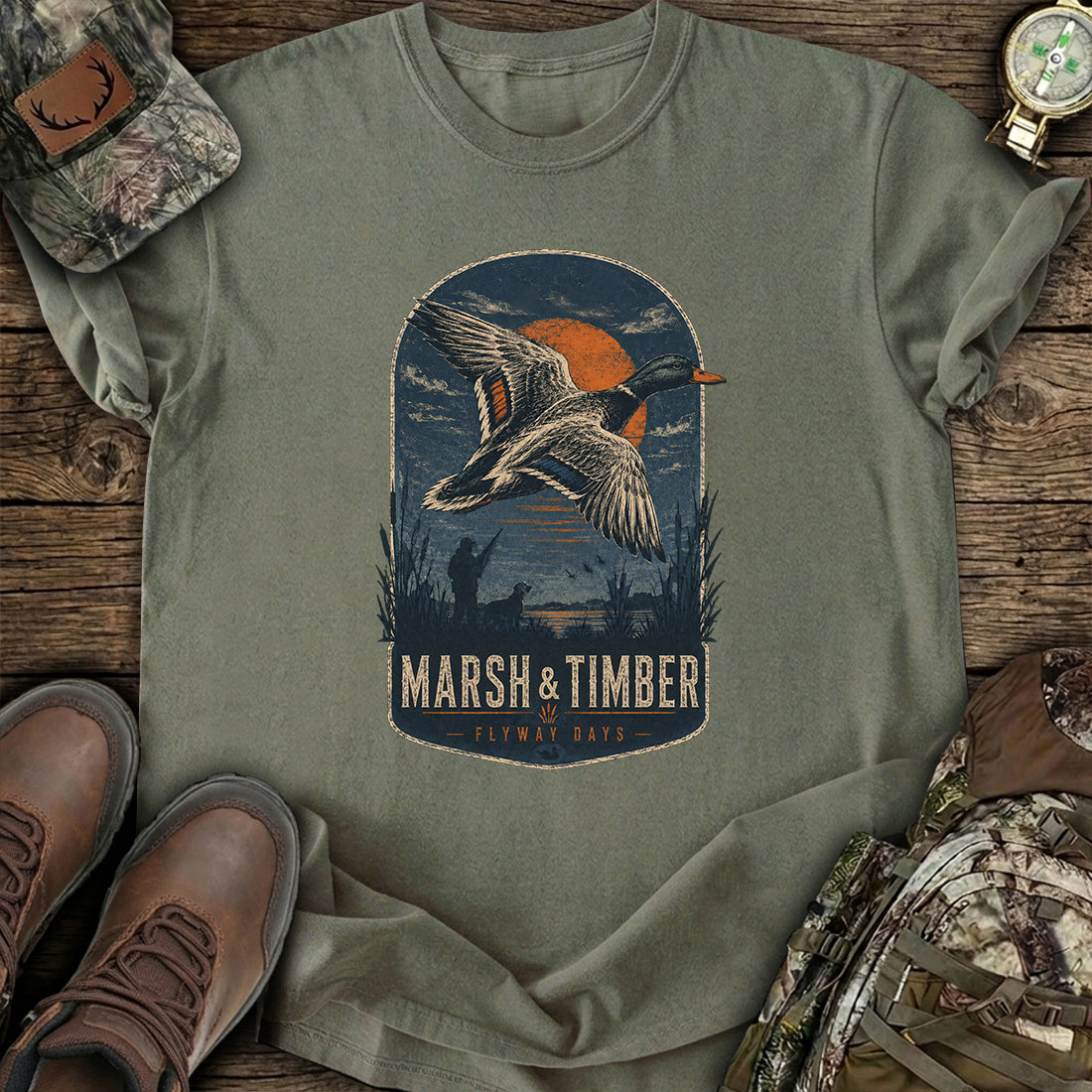 Marsh Timber Flyway T-Shirt product image 1