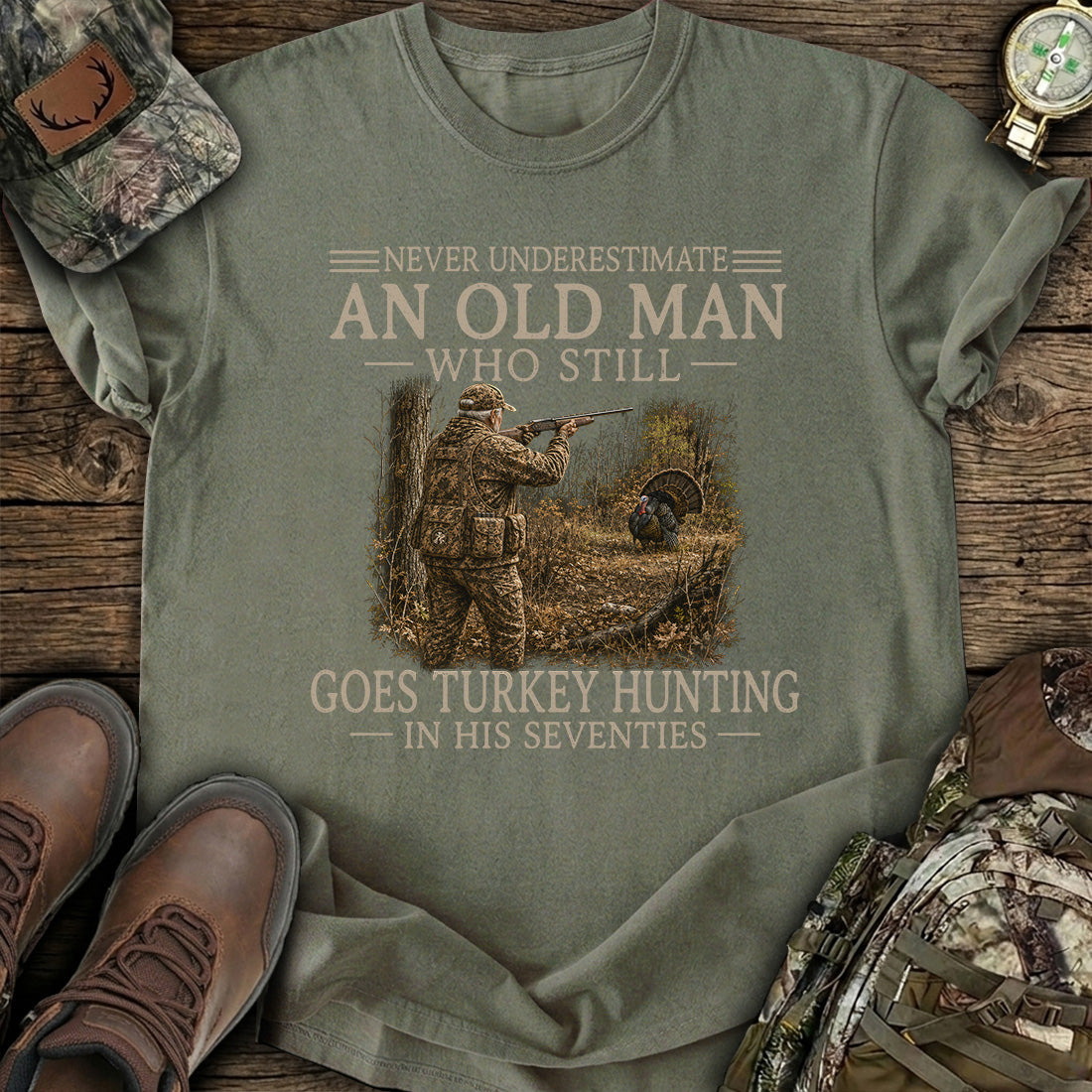 Personalized Seventy Gobbler Grit T-Shirt product image 7