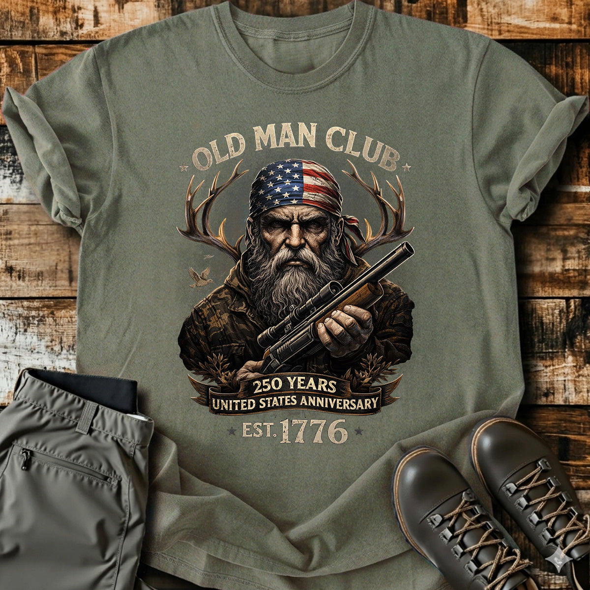 Old Man Club Hunter T-Shirt product image 6